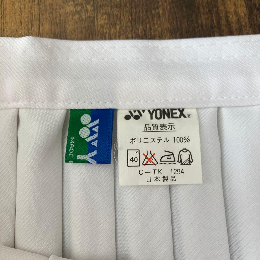 美品 YONEX 旧ロゴ プリーツスコート