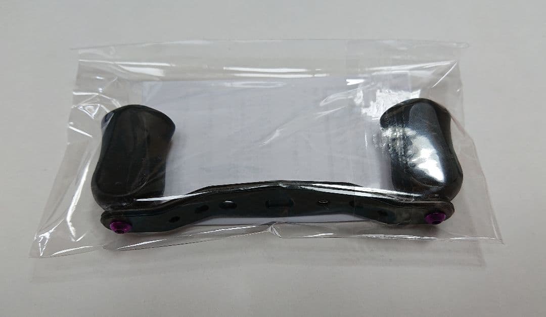 新品未使用　85mm KTF ハンドル　アブ・ダイワ用　パープル　IXA