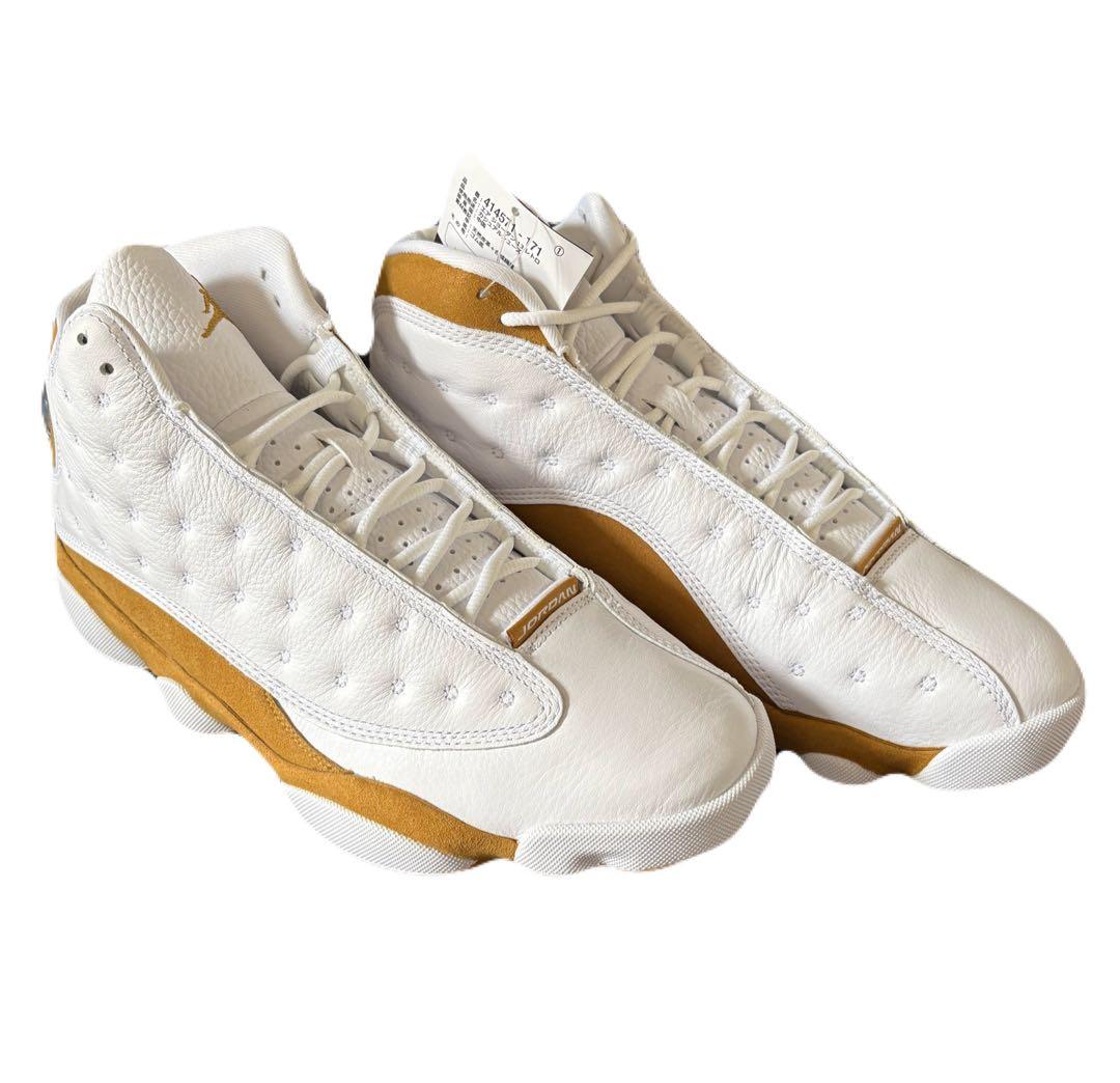 Jordan メンズ 13 レトロ ウィート ホワイト/ウィート27.5
