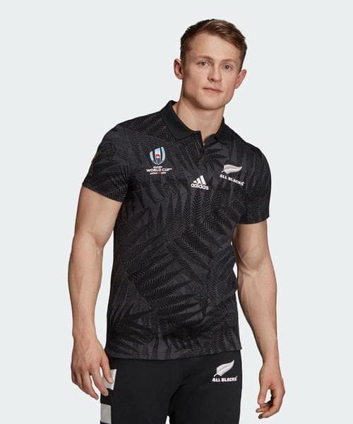 ✨ アディダス RWC 2019 オールブラックス ポロ T シャツ