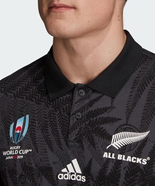 ✨ アディダス RWC 2019 オールブラックス ポロ T シャツ