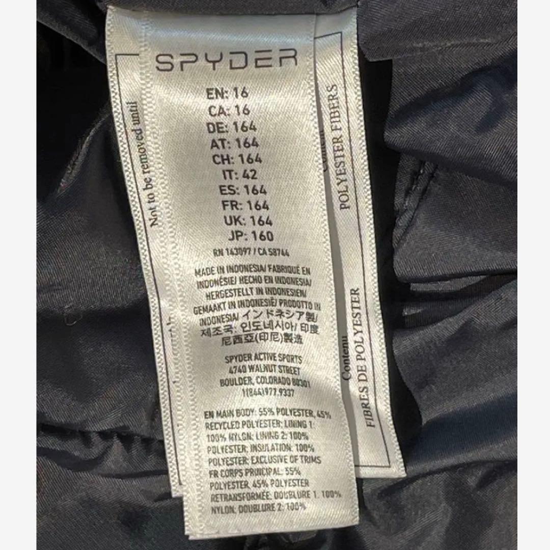 スパイダーspyder キッズ スキーウェア 160