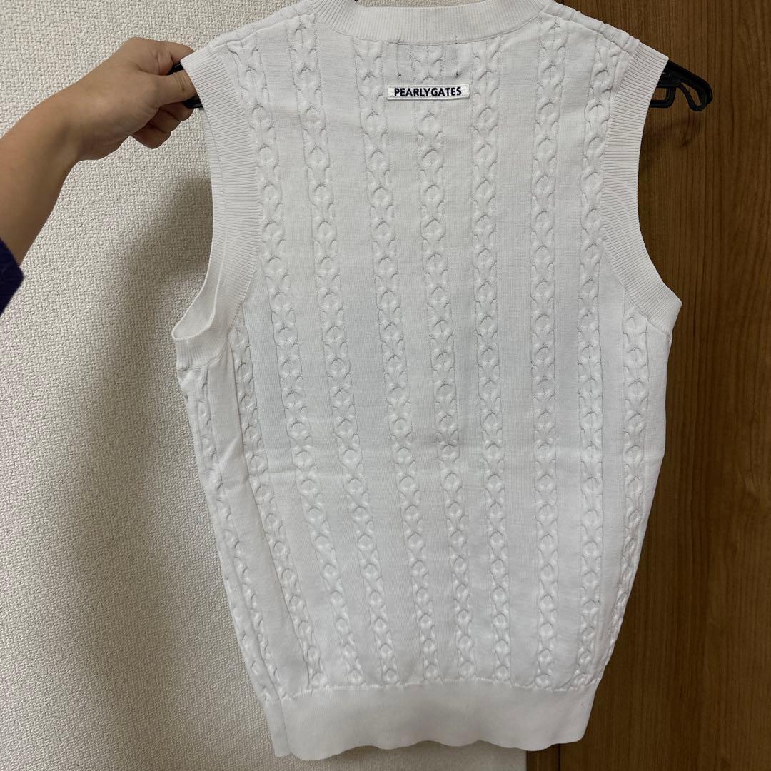PEARLY GATES アーガイルベスト サイズ0