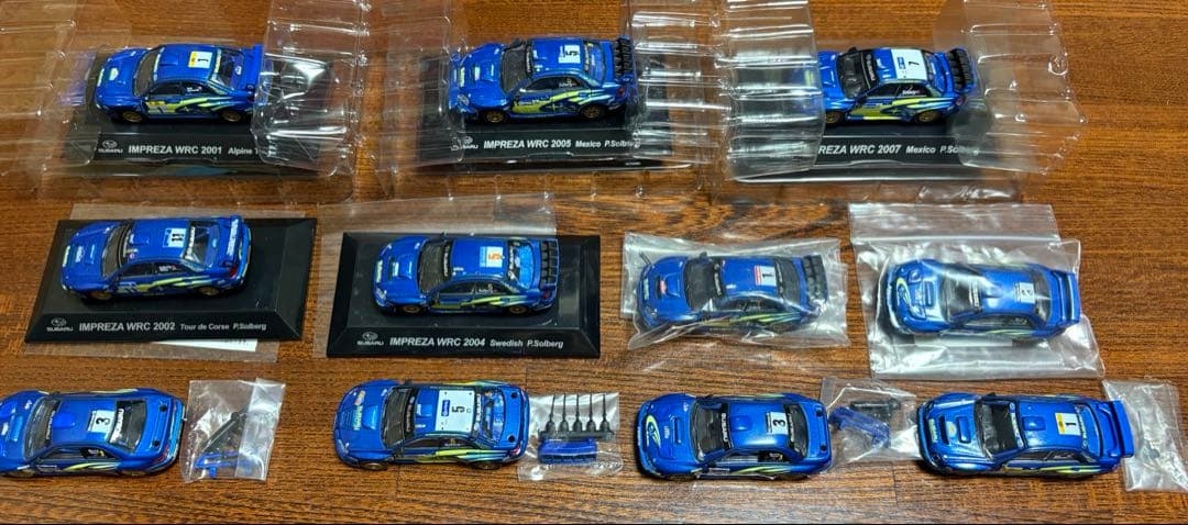 1/64 シーエムズ CM‘s ラリーカーコレクション スバル インプレッサ