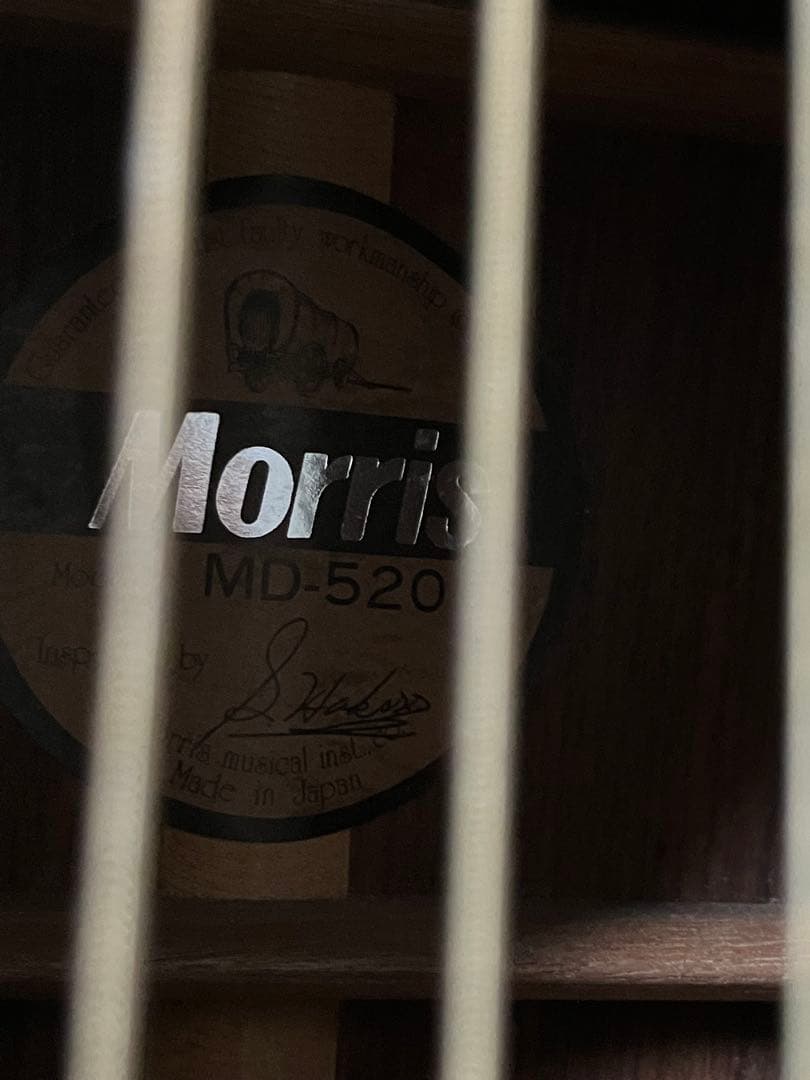 Morris MD-520 アコースティックギター アコギ ナチュラル モーリス