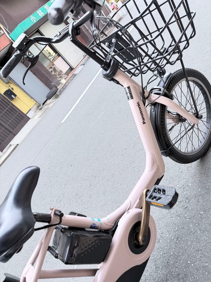 大阪府　子供乗せ　Panasonic 電動アシスト自転車 チャイルドシート付き