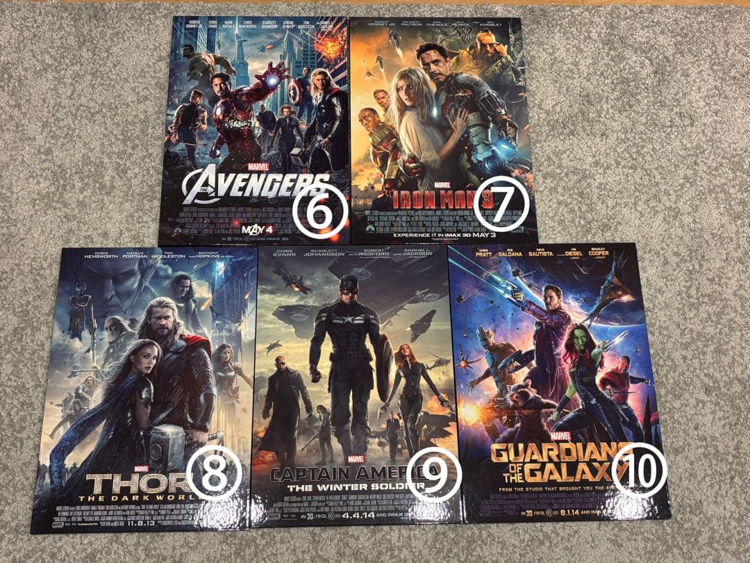 MARVEL MCU ART COLLECTION Blu-ray ※ケースのみ