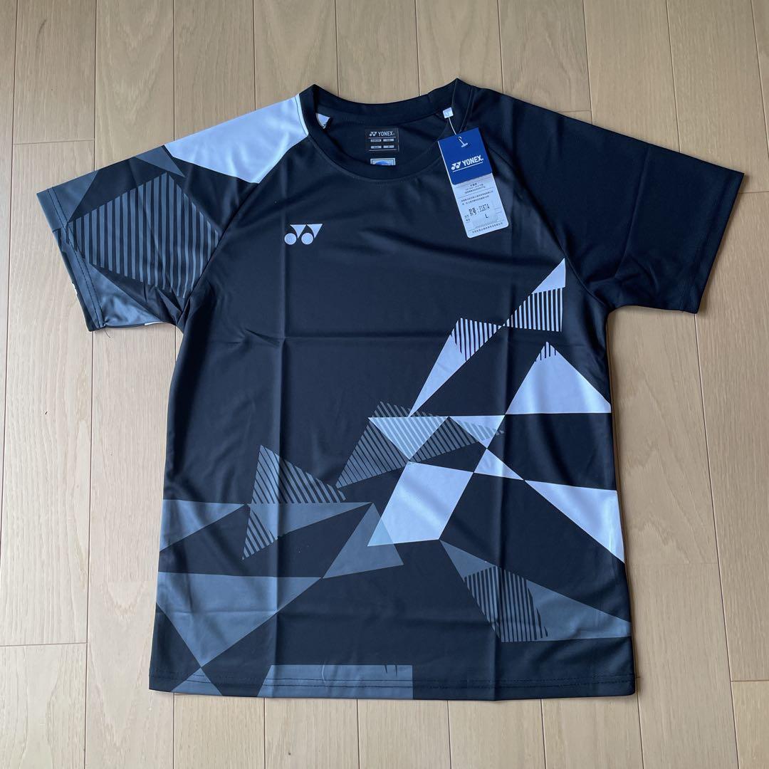 ヨネックス　YONEX テニス＆バドミントン　ゲームウェア　新品　Lブラック