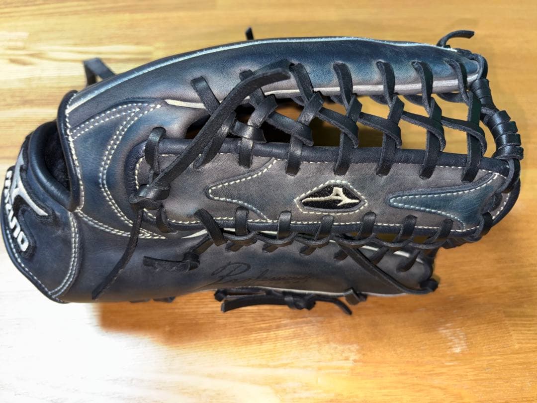 Mizuno 軟式グローブ 紺　イチローモデル