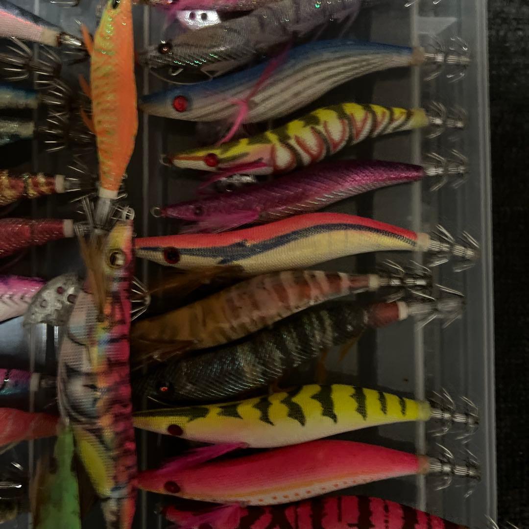 エギ 42個セット 多色 他サイズ　新品中古MIX