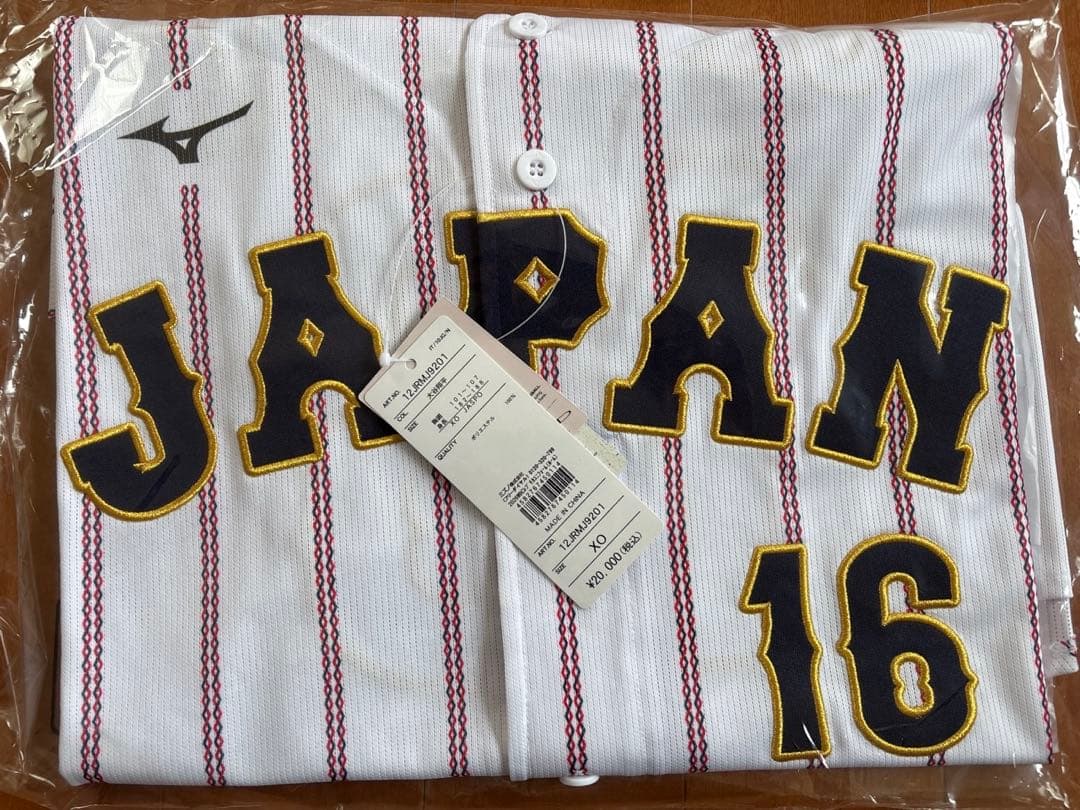 WBC 2026 大谷翔平 レプリカユニフォーム XOサイズ ホーム 即購入可！