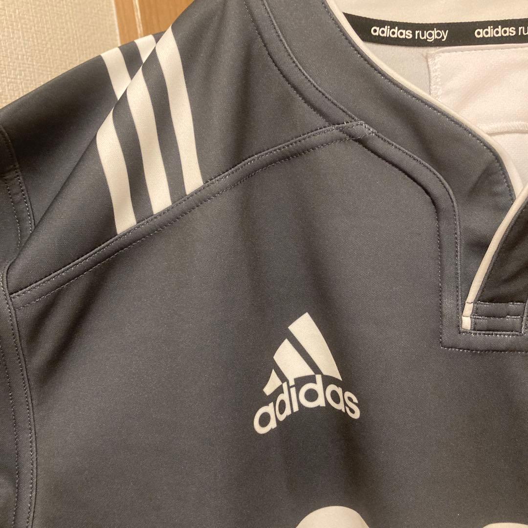 ミ　adidas Kobelco Steelers ラガーシャツ