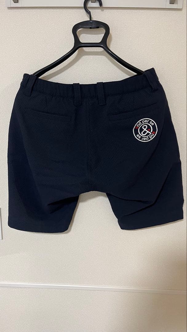 【美品】アンパスィ　ハーフパンツ　シアサッカー