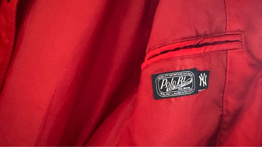 初期コラボPOLO RALPH LAUREN MLB NYヤンキース　スタジャン