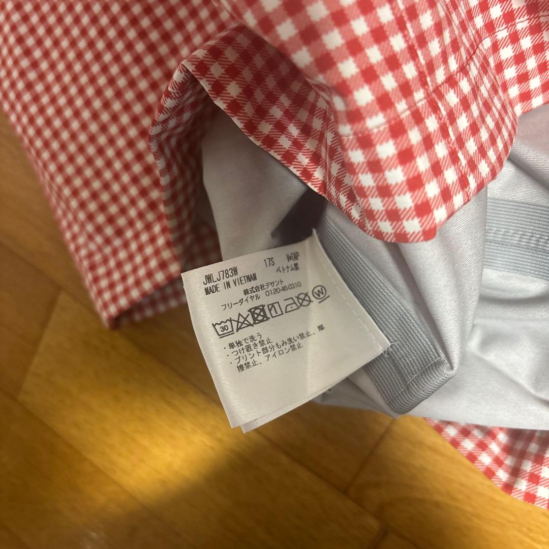 Munsingwear マンシングウェア レインワンピース ギンガムチェック