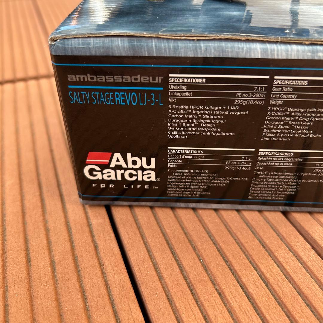 リール ABU SALTY STAGE REVO LJ-3-L