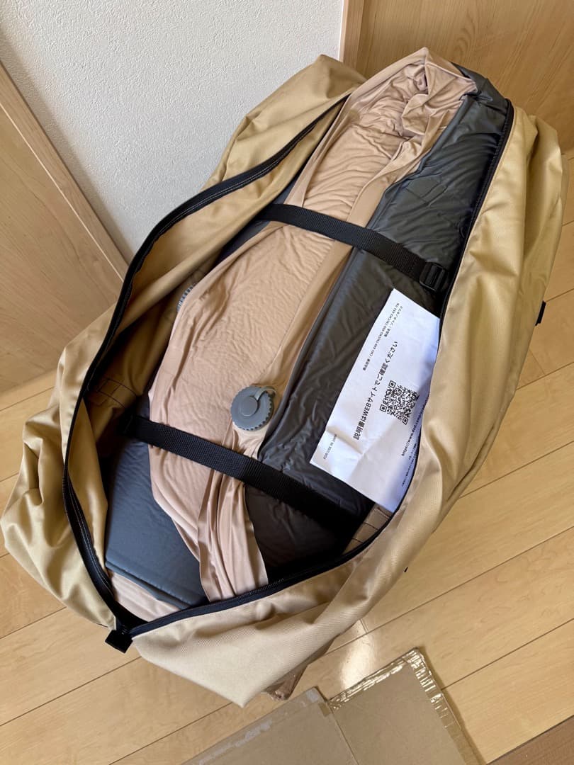 未使用 DOD ソトネノキワミ L エアマット 車中泊 厚手マット