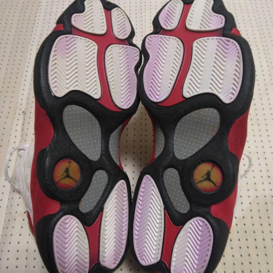 Jordan バスケットボールシューズ 13 ホワイト/レッド
