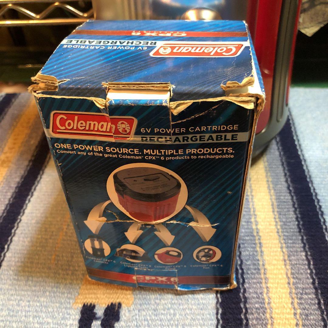 Coleman デュアル パネル LEDランタン ケース おまけバッテリー付き