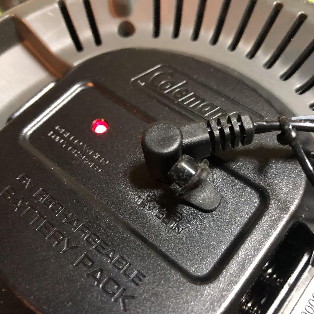Coleman デュアル パネル LEDランタン ケース おまけバッテリー付き