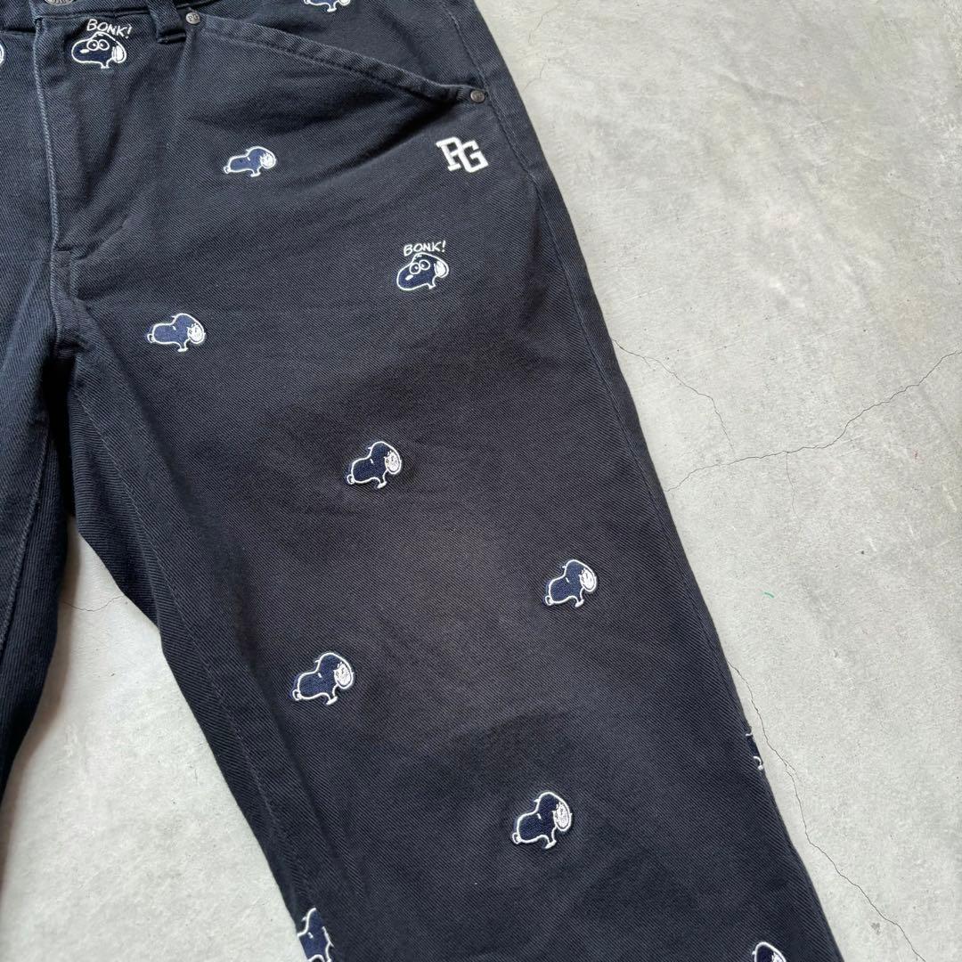 PEARLY GATES SNOOPY Peanuts ストレッチロングパンツ