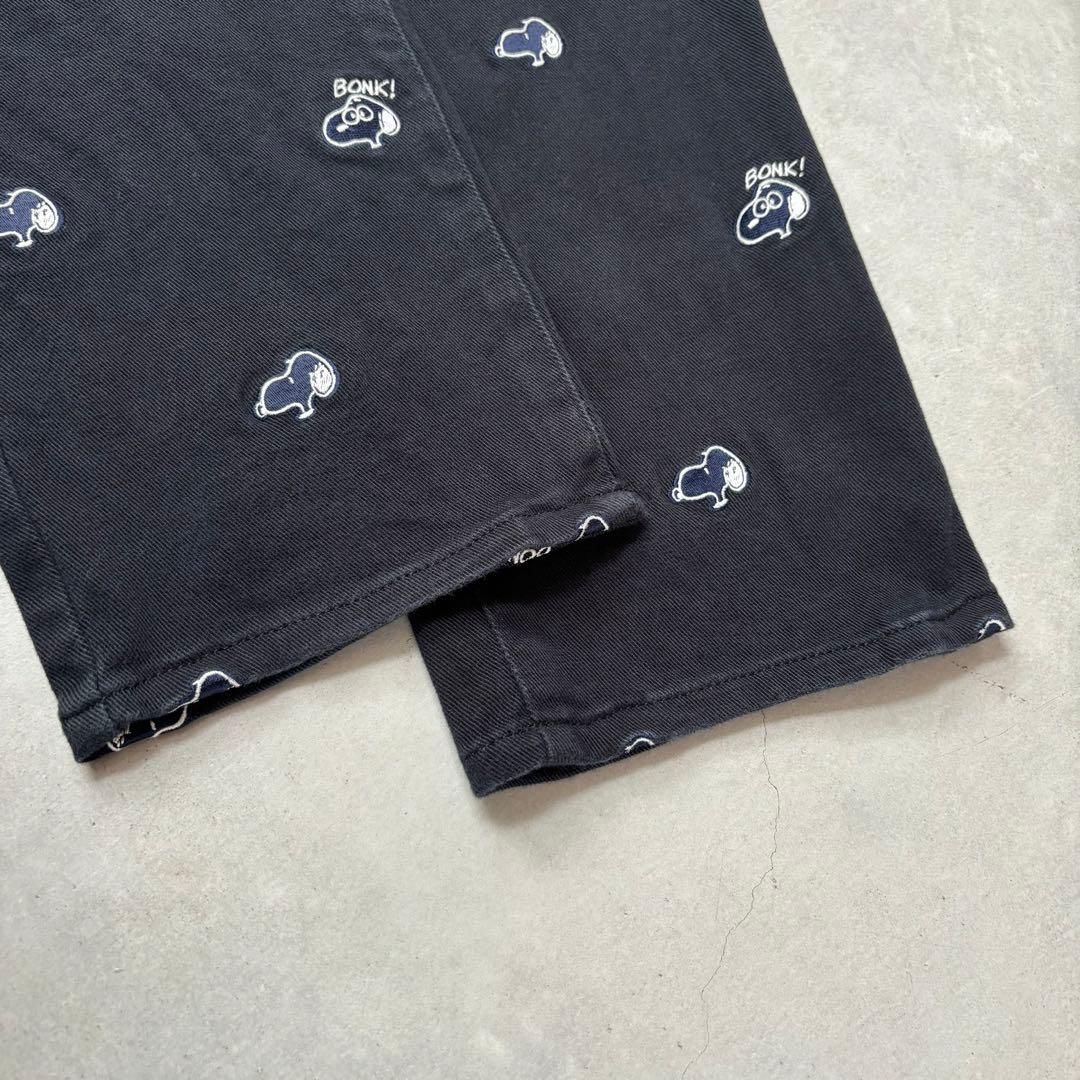 PEARLY GATES SNOOPY Peanuts ストレッチロングパンツ