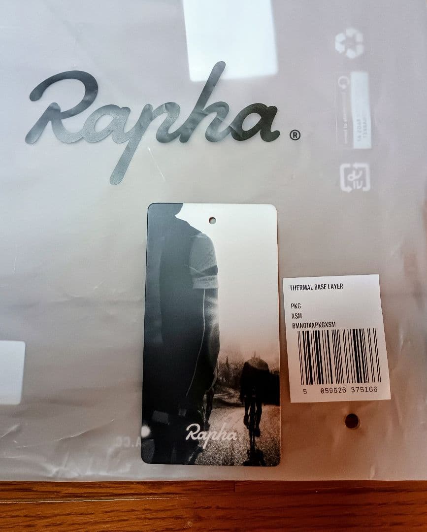Rapha（ラファ）サーマル ベースレイヤー（XS)　※匿名配送