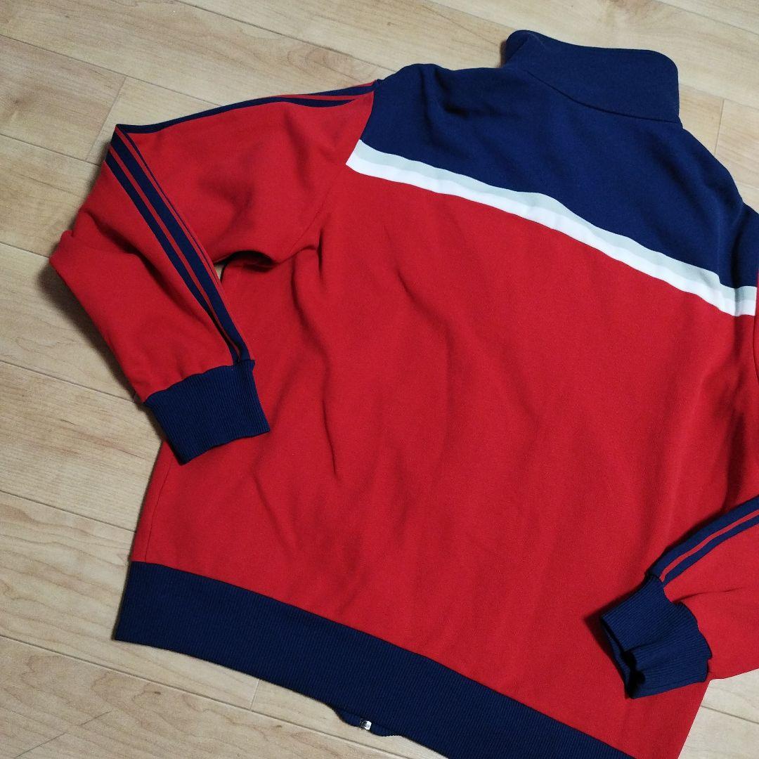 【142】60s〜 ヴィンテージ　adidas トラックジャケット　デサント製