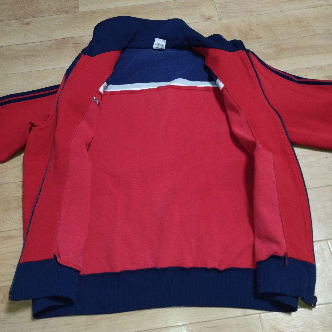 【142】60s〜 ヴィンテージ　adidas トラックジャケット　デサント製