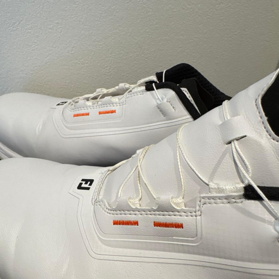 【値下済】 FootJoy ゴルフシューズ ホワイト×ブラック
