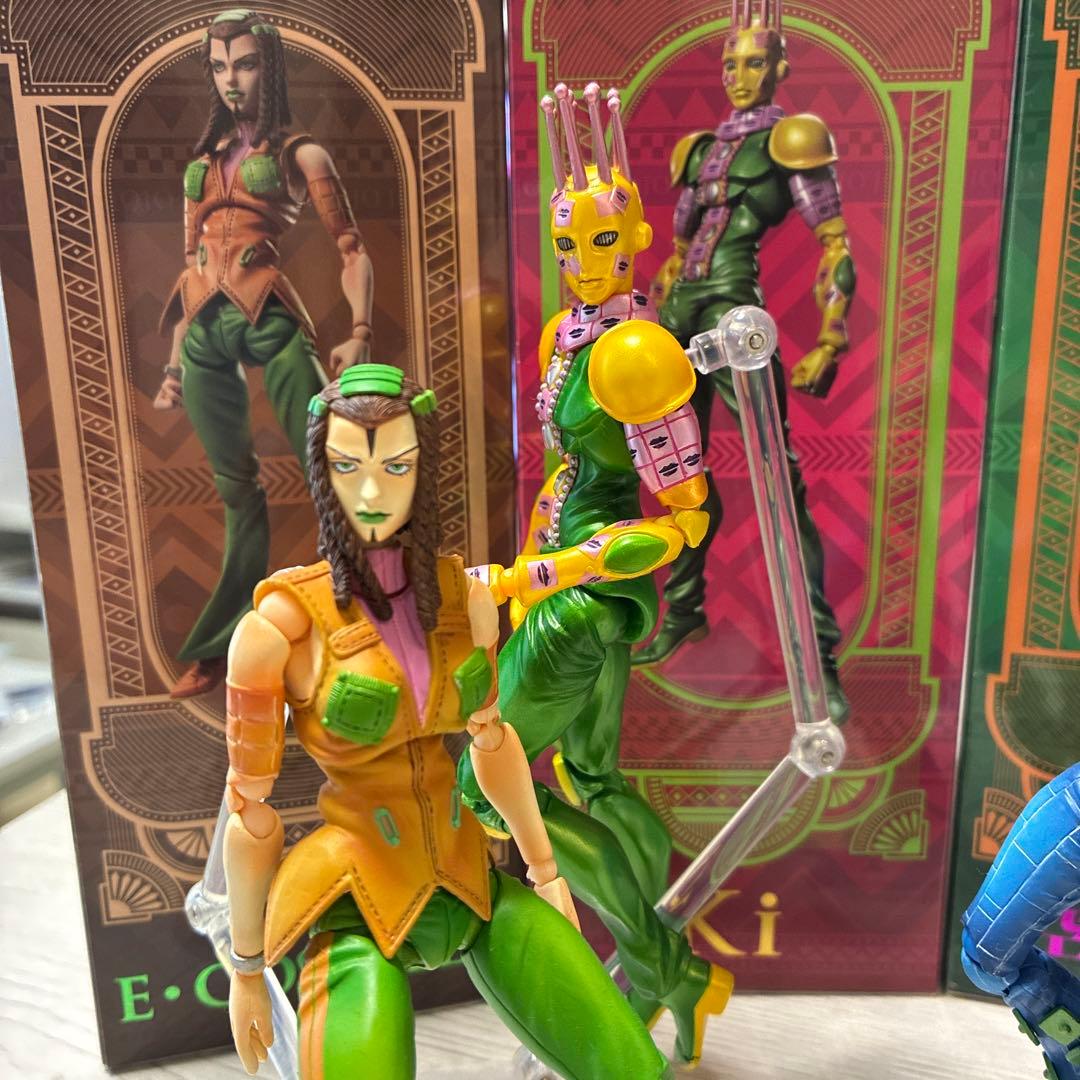 ジョジョの奇妙な冒険 超像可動　６部まとめ売り
