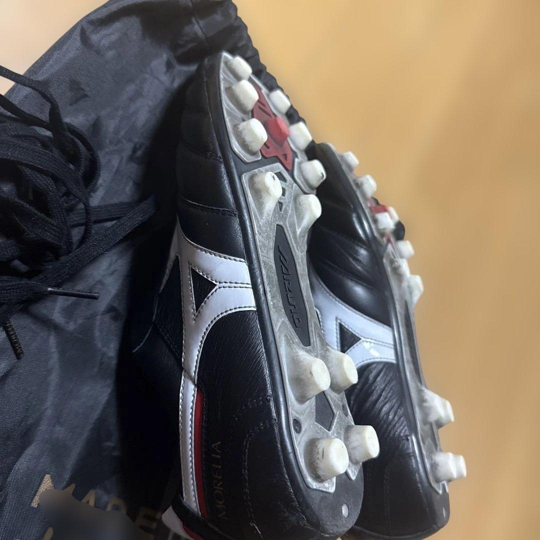 Mizuno Morelia サッカーシューズ 黒／白
