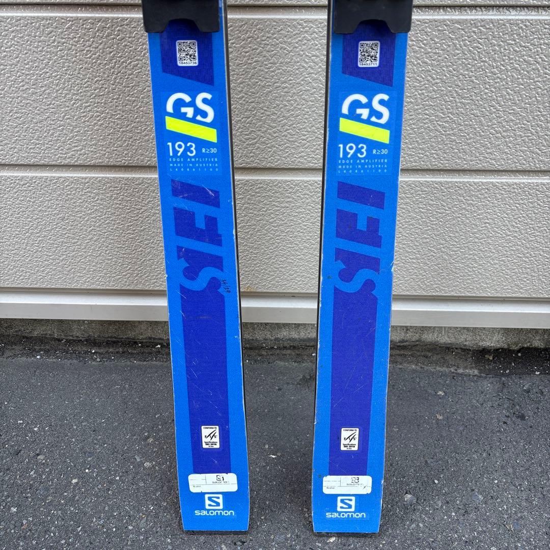 スキー SALOMON S/RACE GS FIS 193cm