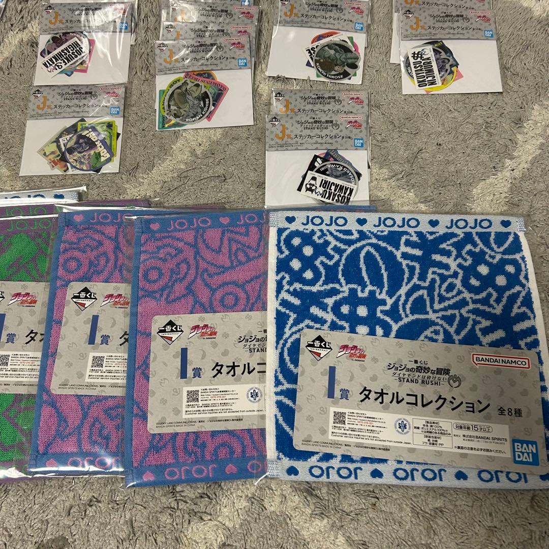 一番くじ ジョジョの奇妙な冒険　A B C D F G K H ラストワン賞　他