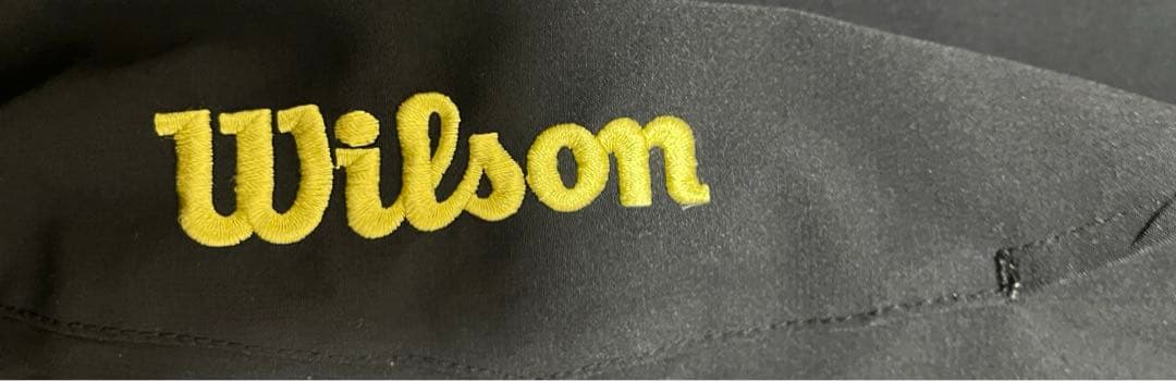 Wilson 黒パンツ Lサイズ　7部丈　バドミントン