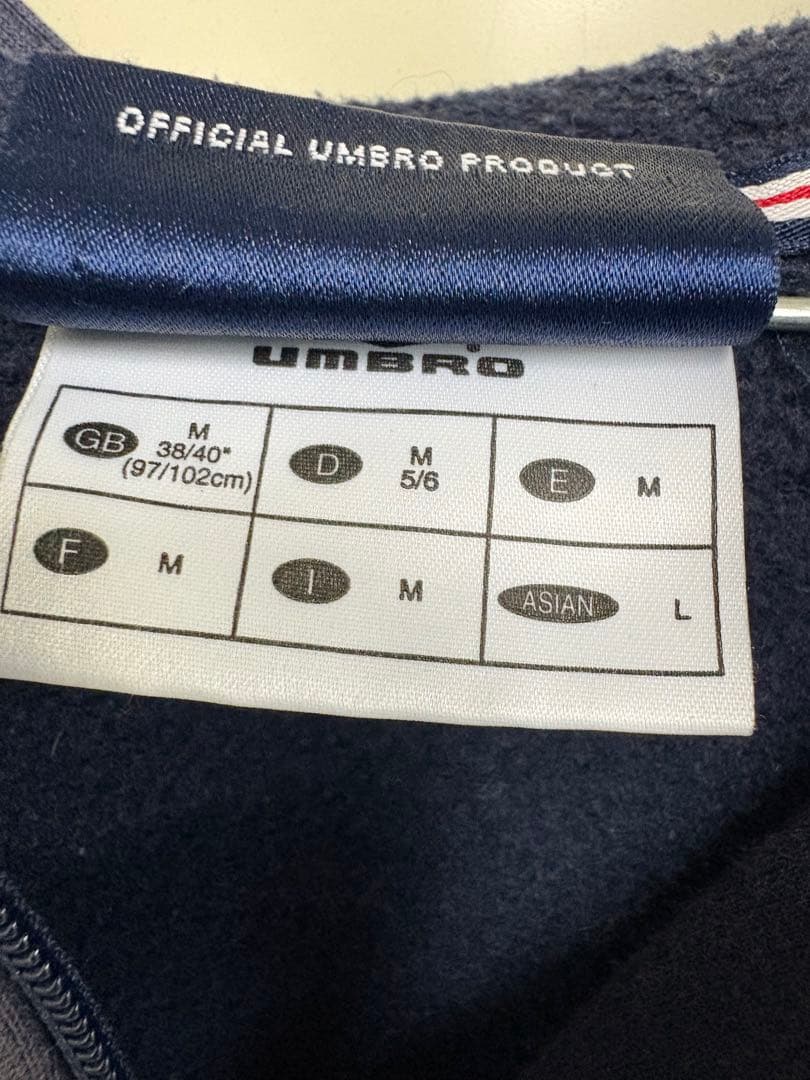 UMBRO イングランド ジャージ Ｌサイズ ネイビー