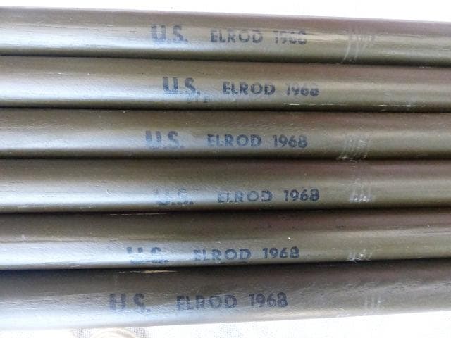 1968” 米軍実物 ナム戦 デッド!　テントポール　6本セット 軍幕 254