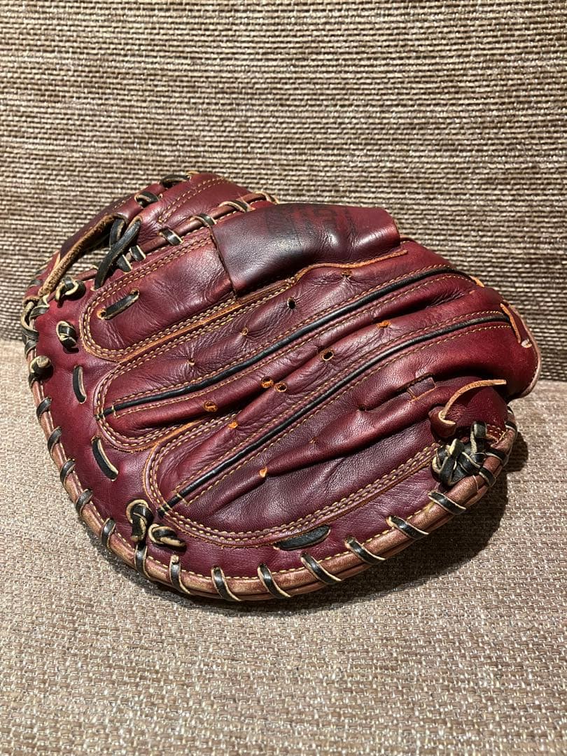 Rawlings by asics/硬式キャッチャーミット/ダークレッド
