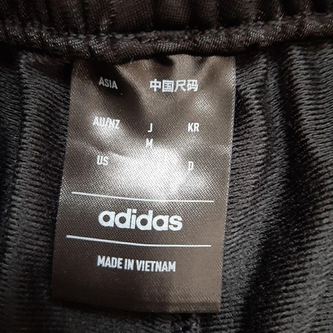美品　メンズ adidas アディダス ジャージ ブラック 上下セット M