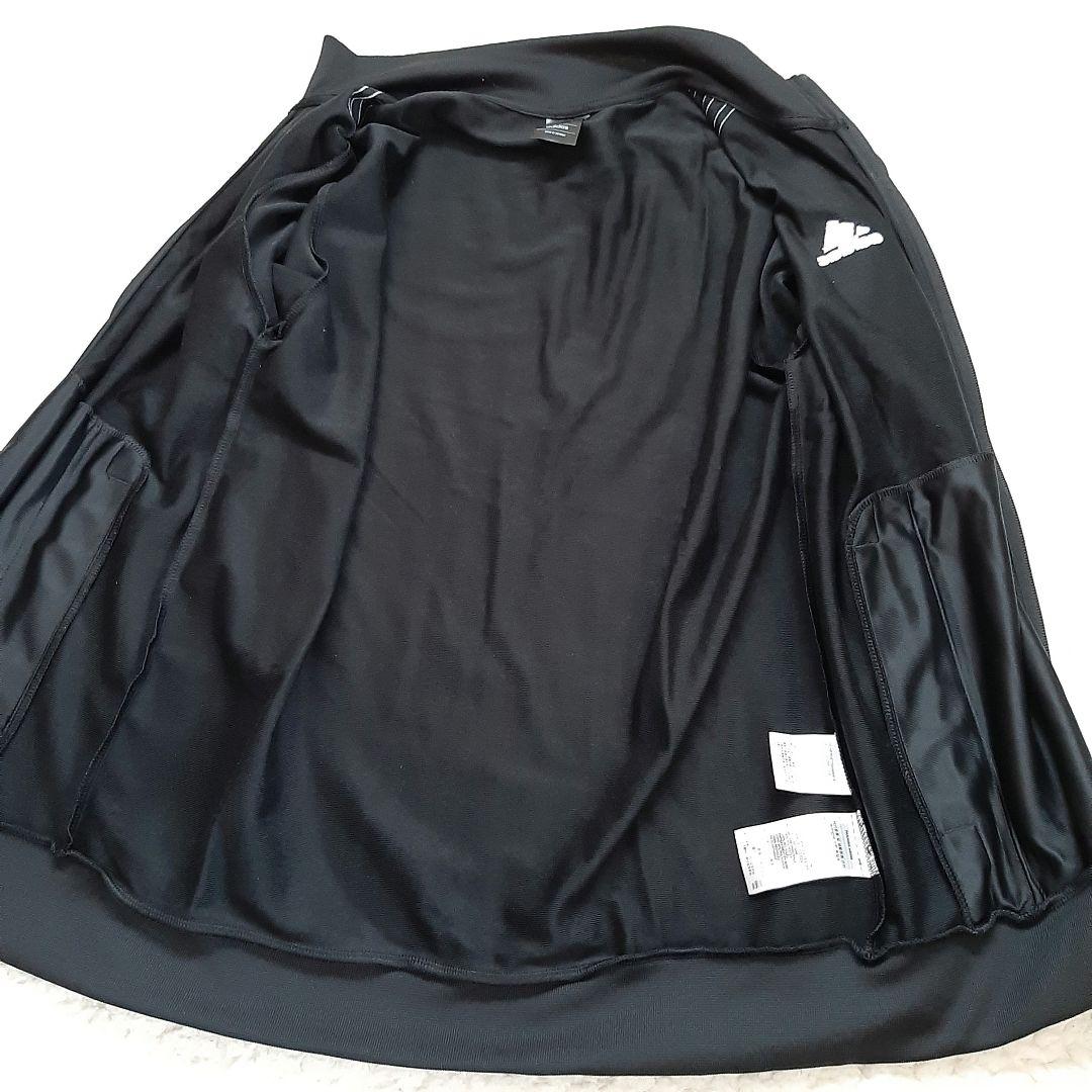 美品　メンズ adidas アディダス ジャージ ブラック 上下セット M