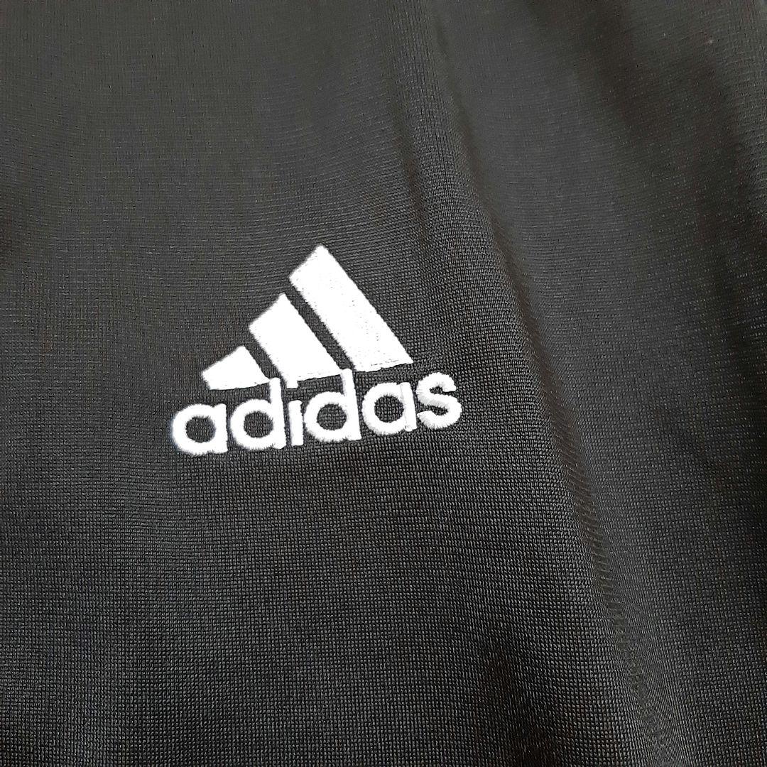 美品　メンズ adidas アディダス ジャージ ブラック 上下セット M