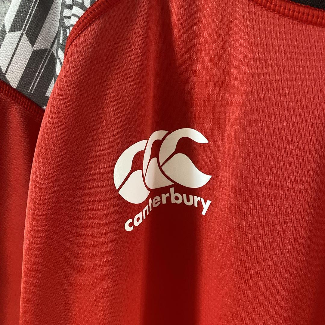 canterburyラグビーウェア 日本代表　ゲームシャツ　tシャツXLメンズ