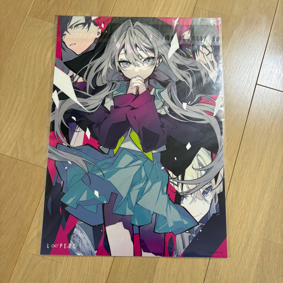 Summer Pocket key A3クリアポスター コミケ セット