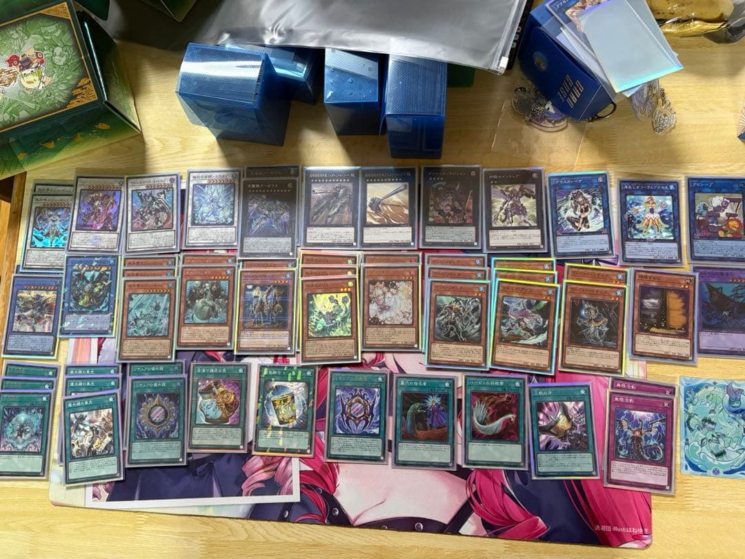 引退品、遊戯王デッキ＆汎用＆プレイマットセット