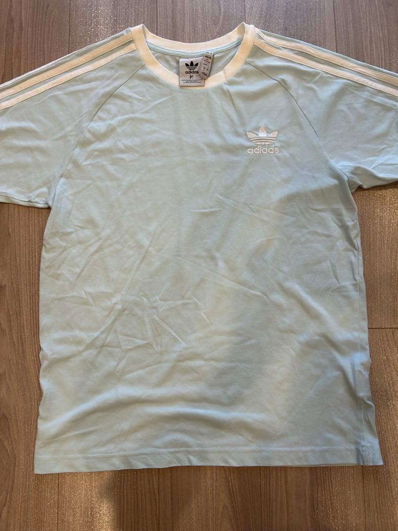 adidas originals Tシャツ ショーツ ミントグリーン メンズL