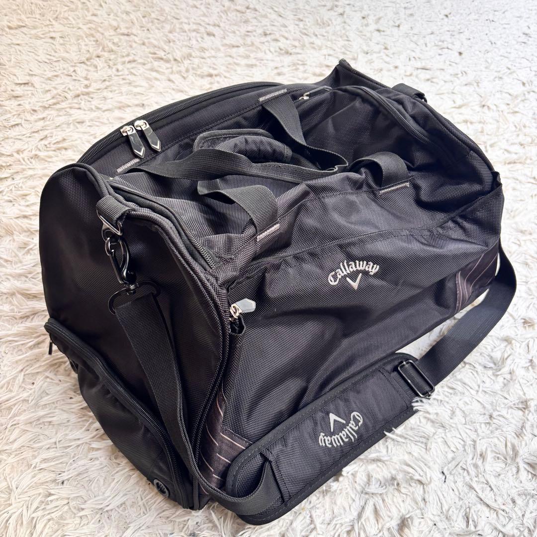 【新品美品】キャロウェイ Callaway ボストンバッグ シューズ収納付