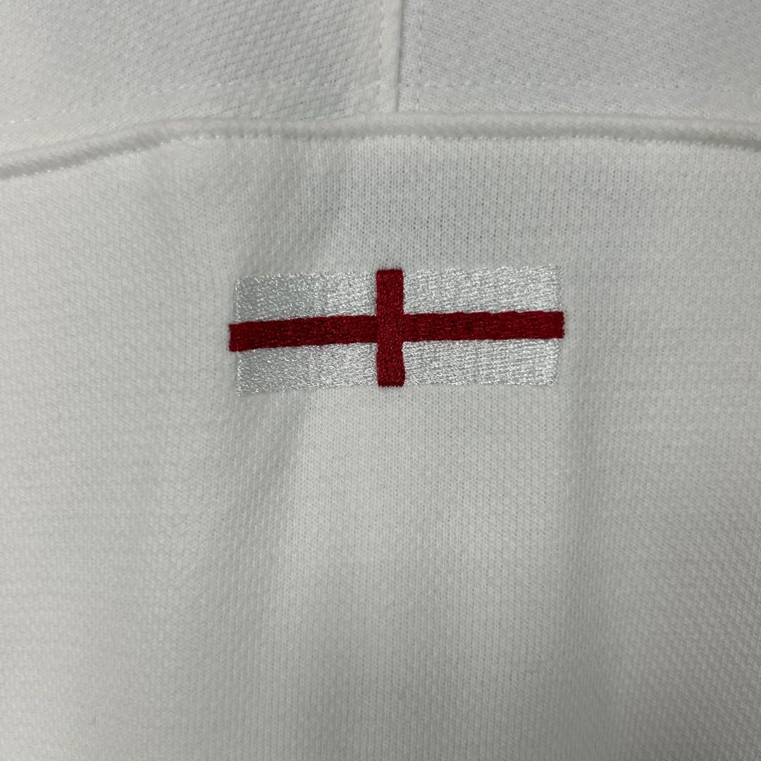 Canterbury カンタベリー イングランド 半袖ラガーシャツ バラ刺繍入り