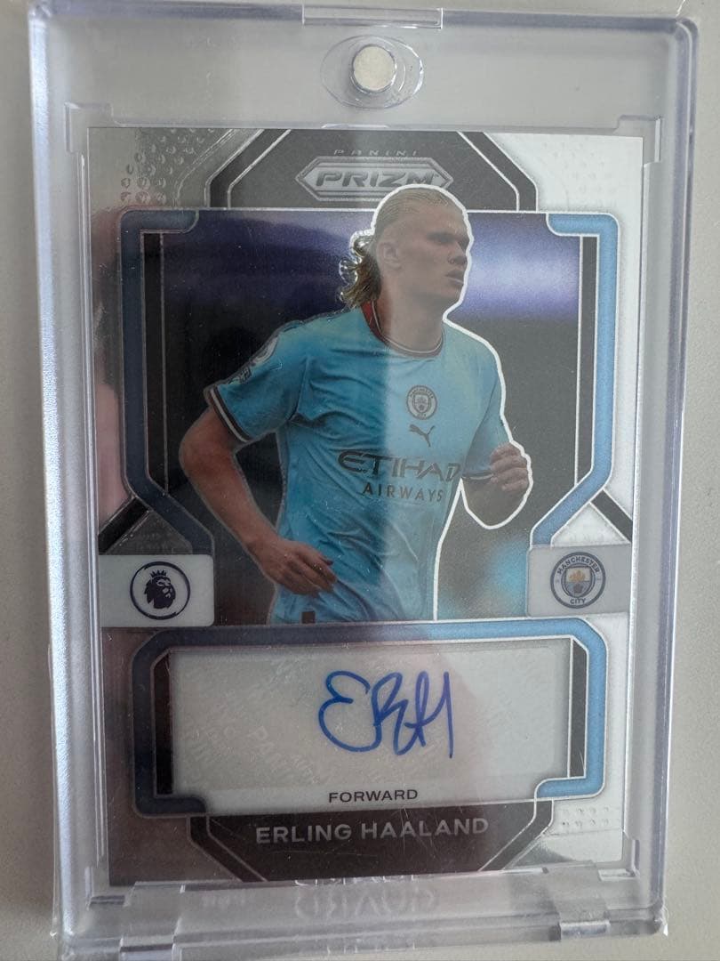 PANINI PRIZM ERLING HAALAND auto 直筆サイン