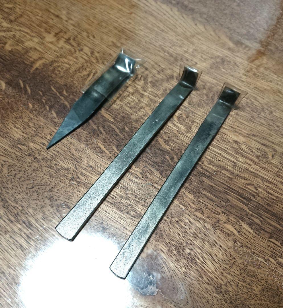 清玄 ☆ 平前かき ２本セット 丸スクエ 特殊刃物 鑿 鉋 与板