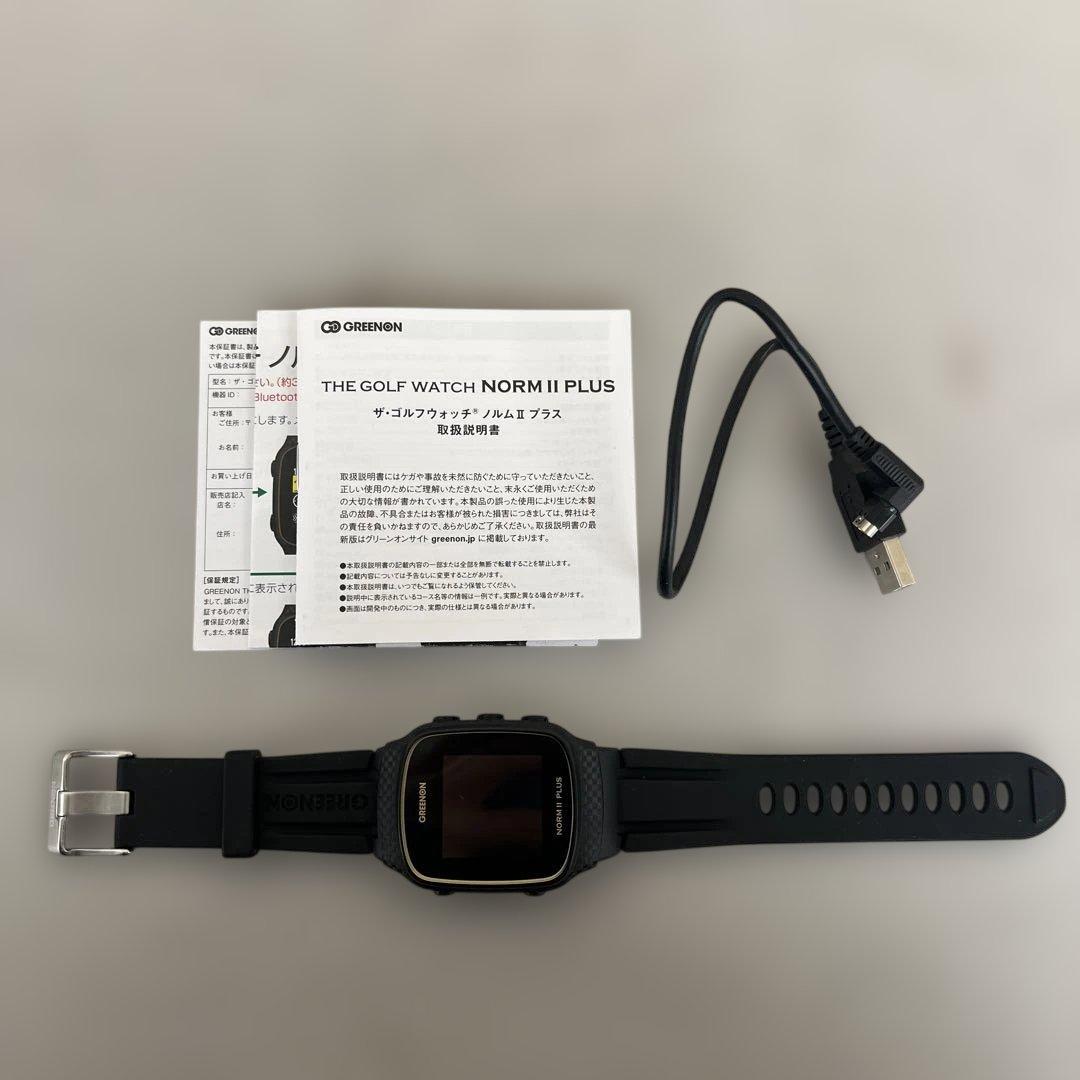 603196GreenOn THE GOLF WATCH NORM Ⅱ Plus